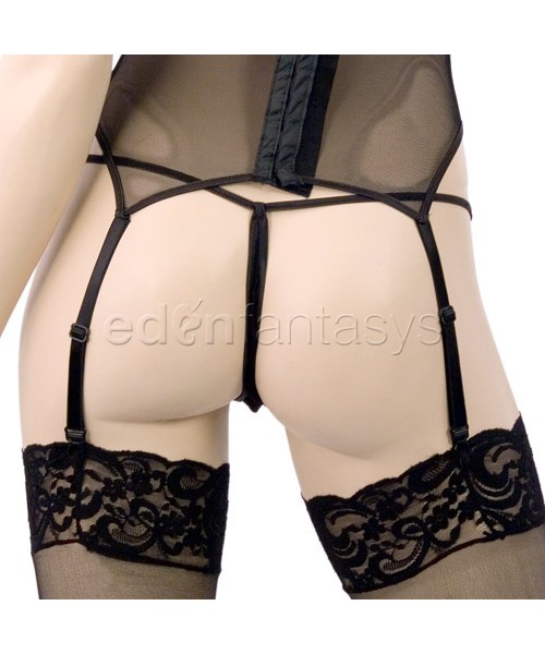 Bella flora bustier and thong