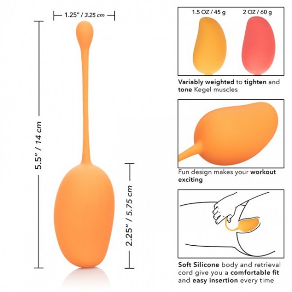 Kegel Training Set - Mango