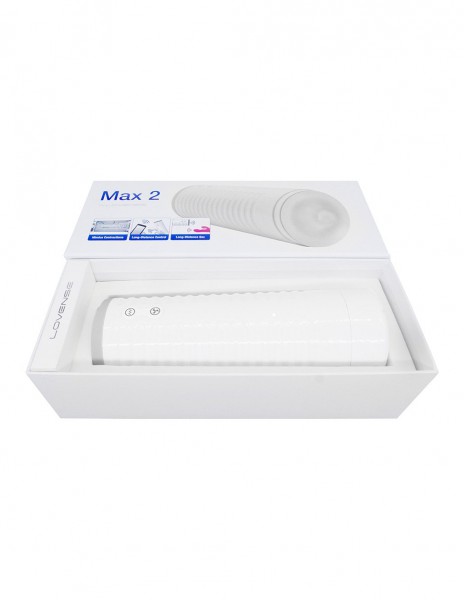 Lovense Max 2 App Controlled Vibrating Male Masturbator