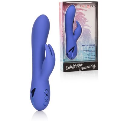 California Exotic Rotating Beaded Rechargeable 7 9 Rabbit Vibrator