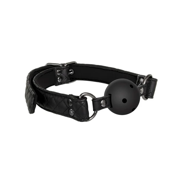 Adam & Eve's Fetish Dreams Ball Gag - Black — image 6 of 10