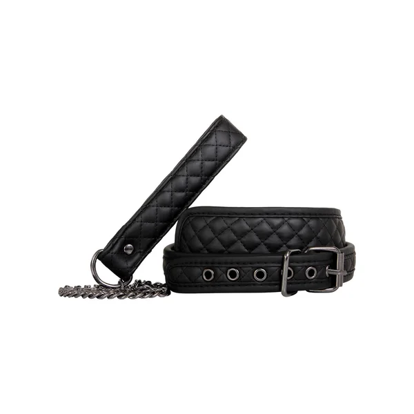 Adam & Eve's Fetish Dreams Collar & Leash - Black — image 13 of 16