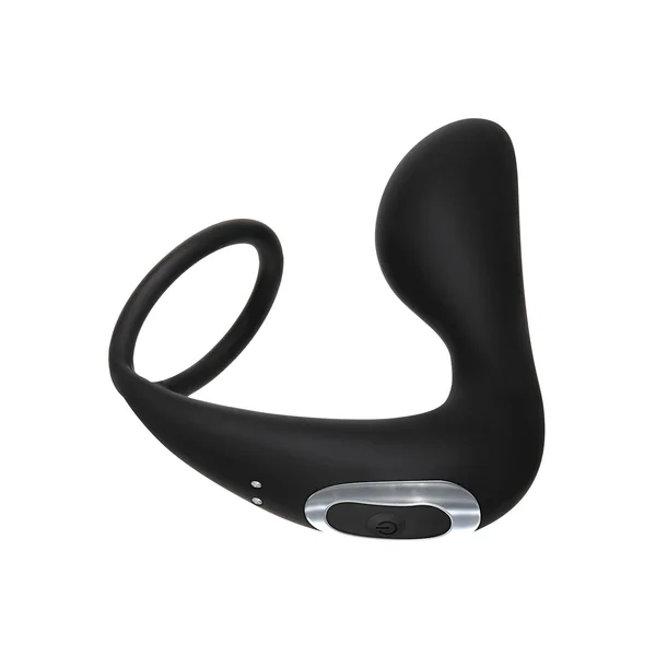 Adam & Eve Adam's Rechargeable Prostate Pleaser & C-Ring - Black — image 7 of 10