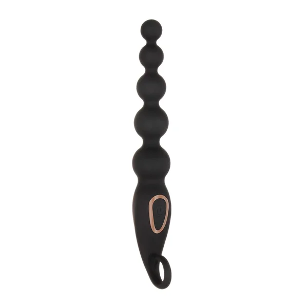 Adam & Eve Vibrating Anal Bead Stick - Black — image 6 of 10
