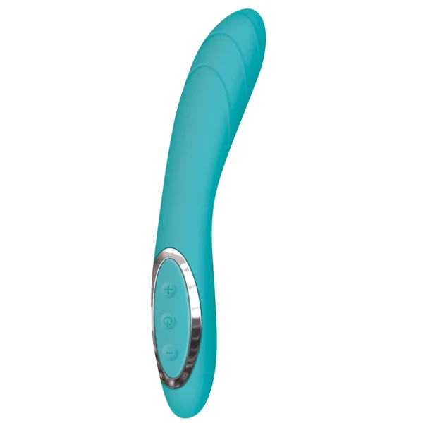 Adam & Eve G Gasm Curve Rechargeable Vibrator - Teal — image 10 of 14