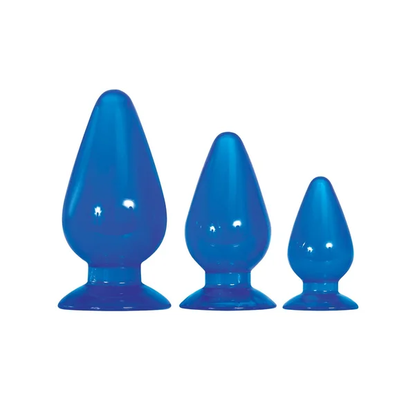 Adam & Eve Big Blue Jelly Backdoor Playset - Blue — image 4 of 6