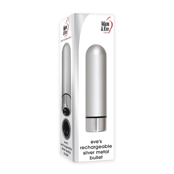 Adam & Eve Eve's Rechargeable Silver Metal Bullet — image 15 of 16