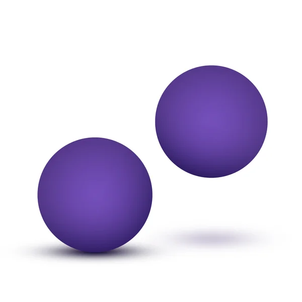 Luxe Double O Advanced Kegel Balls - Purple — image 12 of 14