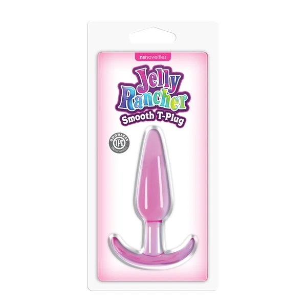 Jelly Rancher Smooth T-Plug - Pink — image 5 of 5
