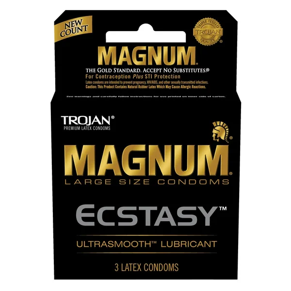 Trojan Magnum Ecstasy Condoms - Box of 3 — image 2 of 2