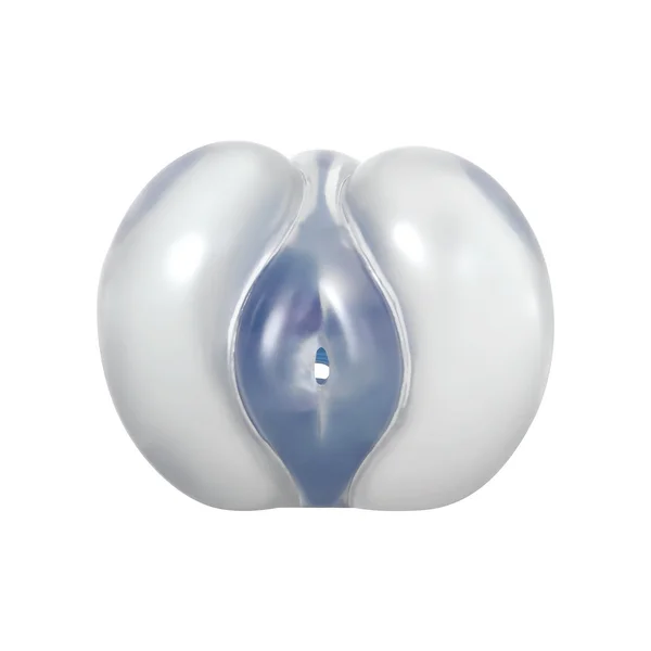Adam & Eve Intensity Power Stroker - Clear/Blue — image 13 of 16