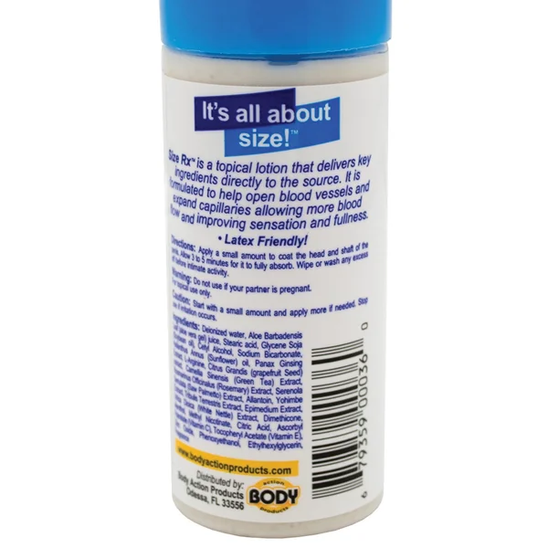 Size Rx Lotion - 2 oz Bottle — image 4 of 4