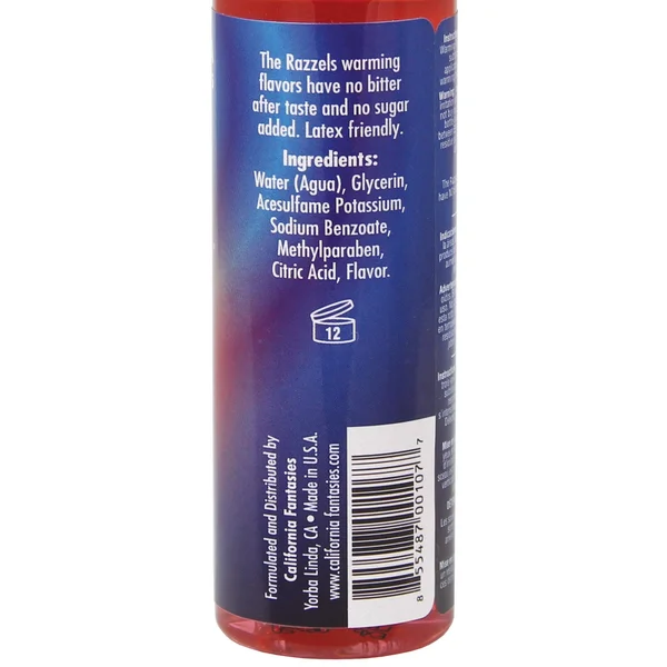 Razzels Warming Lubricant - 4 oz Kissable Cherry — image 4 of 4