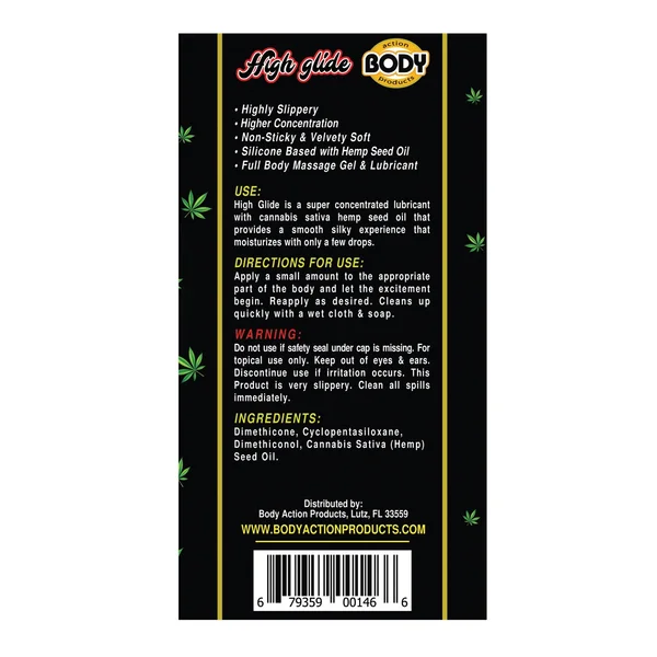 High Glide Erotic Lubricant  - 4.8 oz Bottle — image 4 of 4