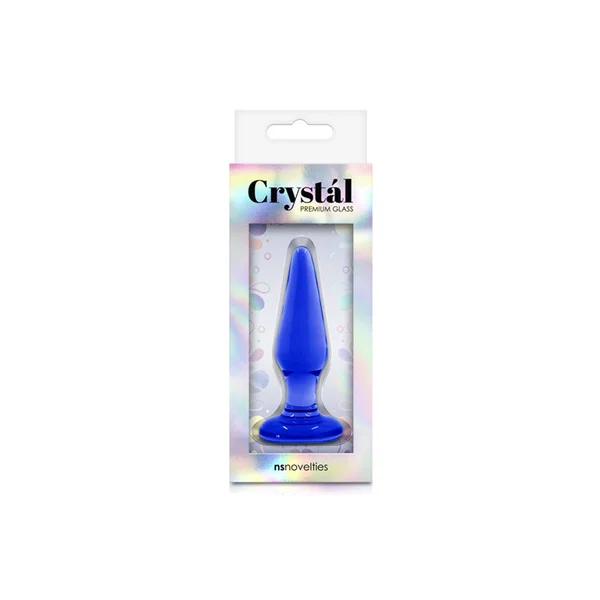 Crystal - Tapered Plug Small - Blue — image 4 of 4