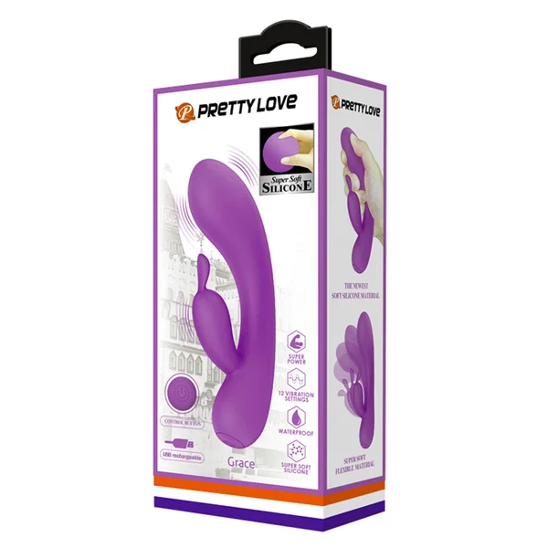 Pretty Love Grace Rechargeable Rabbit Vibrator — image 11 of 11