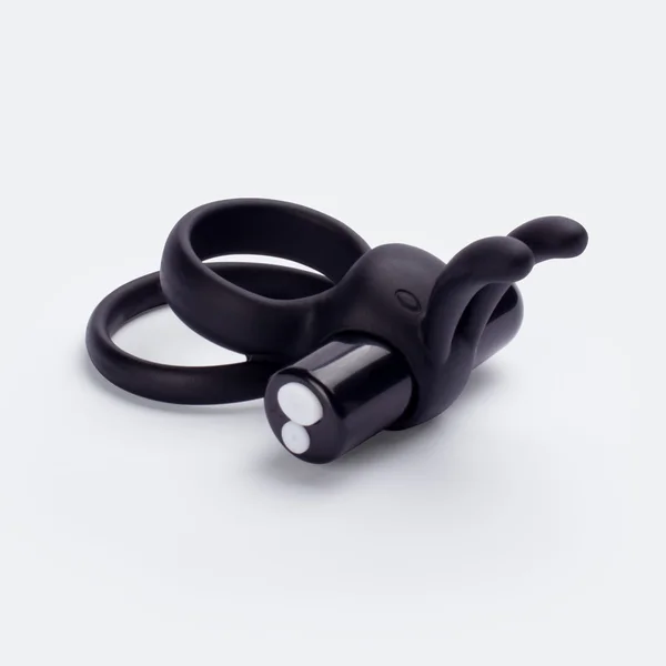 Charged Ohare XL Wearable Rabbit Vibe - Black - 6 Count Box — image 4 of 6