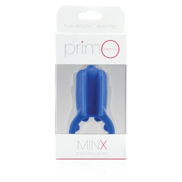 Primo Minx Premium Silicone Vibe Ring - Blue — image 10 of 12