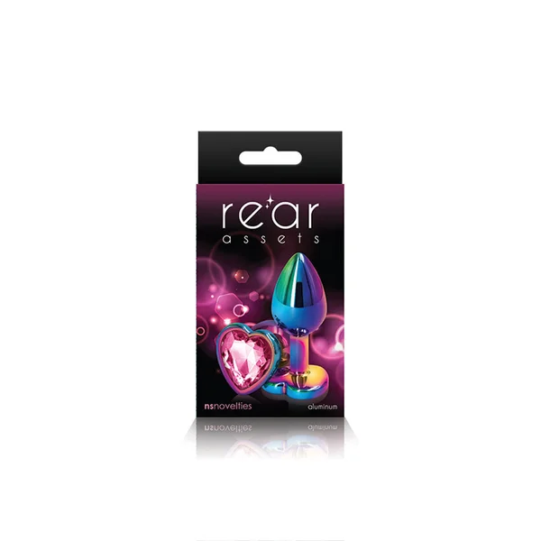 Rear Assets - Multicolor Heart - Small - Pink — image 10 of 10