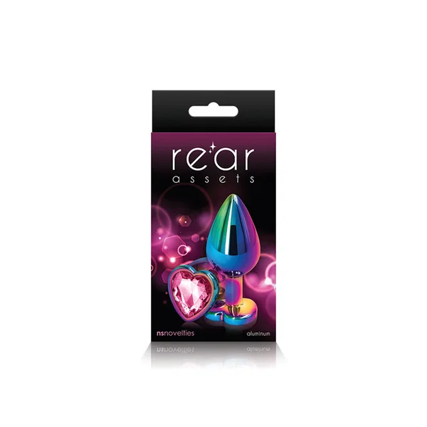 Rear Assets - Multicolor Heart - Medium - Pink — image 4 of 4