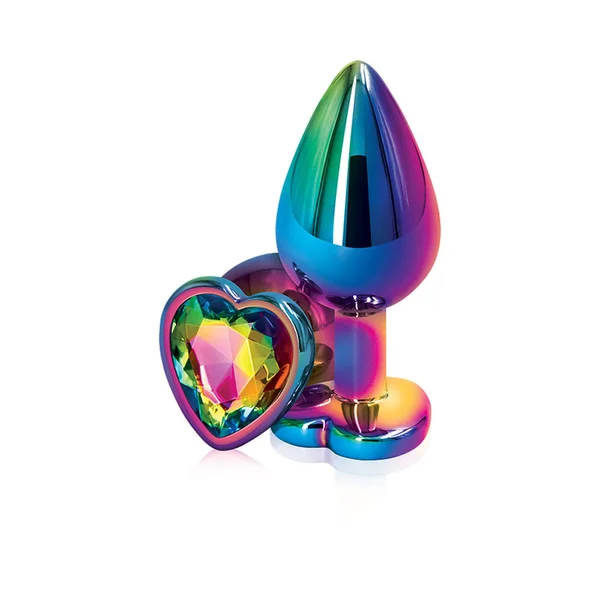 Rear Assets - Multicolor Heart - Medium - Rainbow — image 9 of 10