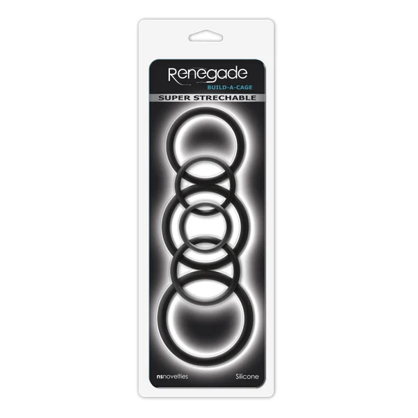 Renegade Build-a-Cage Rings - Black — image 6 of 6