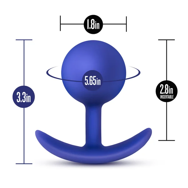 Performance Wearable Vibro Plug - Indigo — image 10 of 16