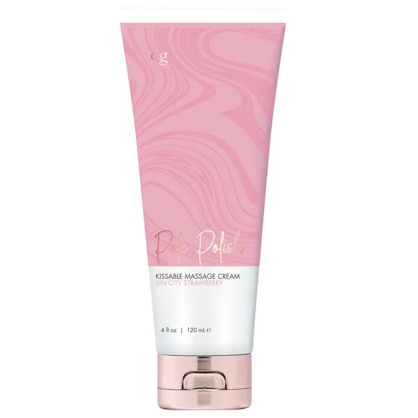 Pole Polish Kissable Massage Cream Cin Sity Strawberry 4 Fl Oz. — image 5 of 5