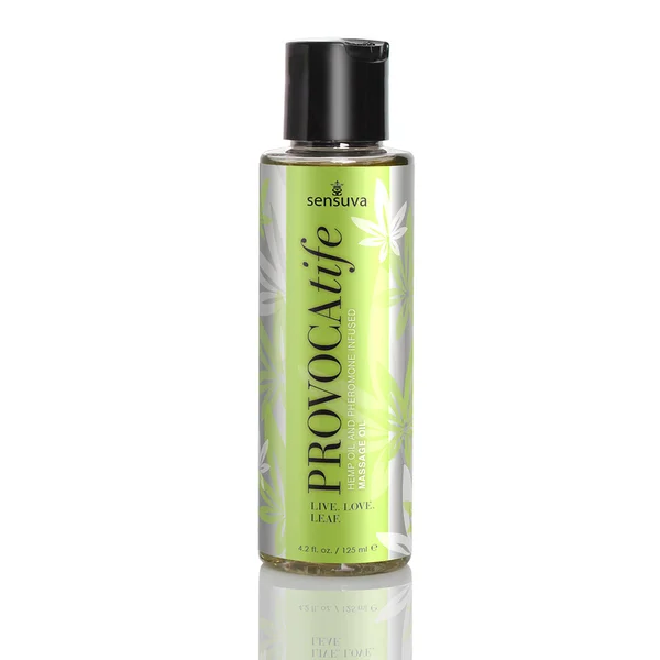 Provocatife Hemp Oil & Pheromone Infused Massage Oil - 4.2 Fl. Oz. / 125 ml — image 2 of 2