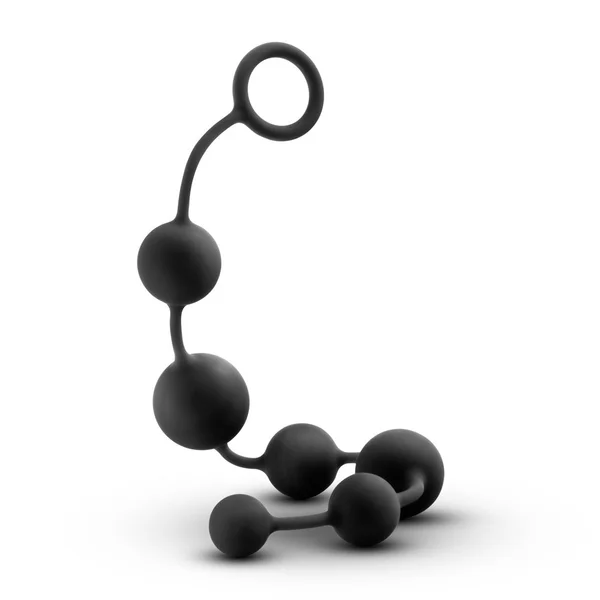 Performance - 16 Inch Silicone Anal Beads - Black — image 7 of 8