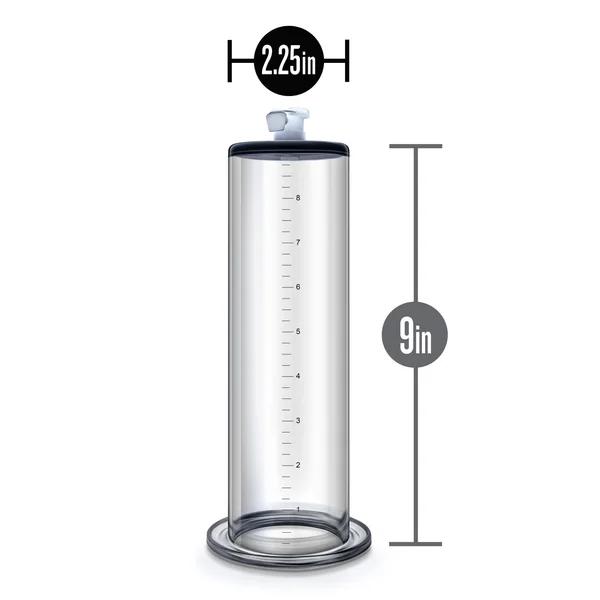 Performance  9 Inch X 2.25 Inch Penis Pump  Cylinder  Clear — image 6 of 8