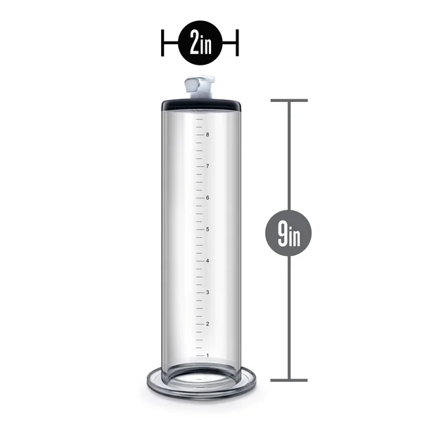 Performance  9 Inch X 2 Inch Penis Pump Cylinder   Clear — image 6 of 8