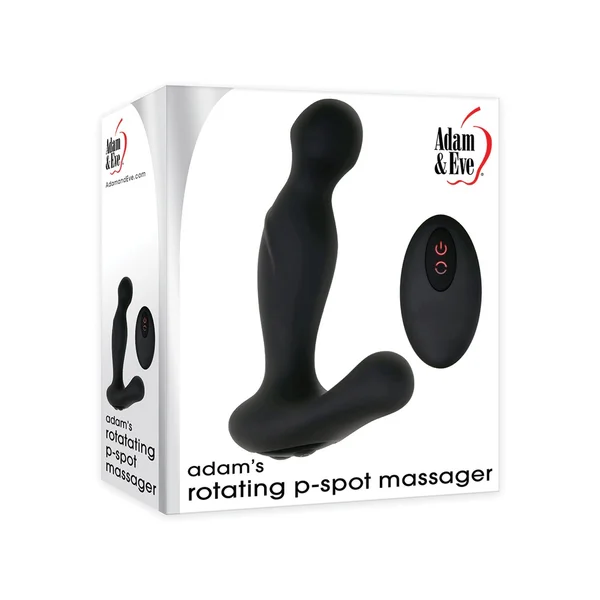 Adam & Eve Adam's Rotating P Spot Massager - Black — image 15 of 16