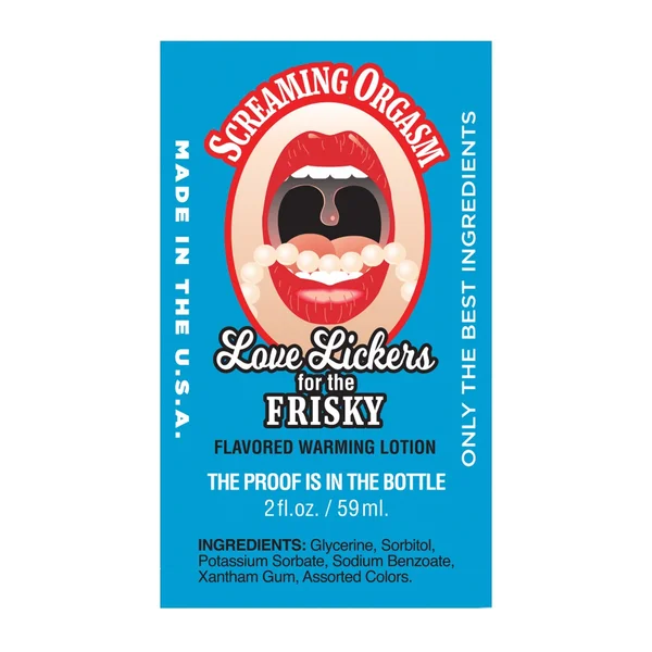 Love Lickers - 2 oz Screaming Orgasm Raspberry — image 8 of 8