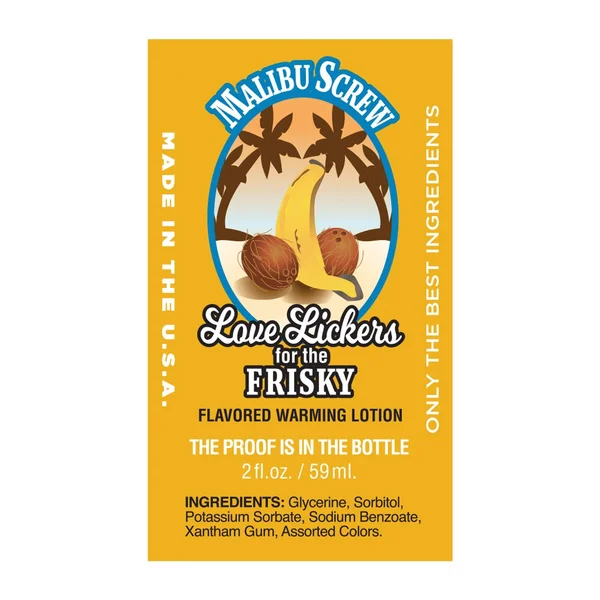 Love Lickers - 2 oz Malibu Screw Tropical Cocktail — image 4 of 4