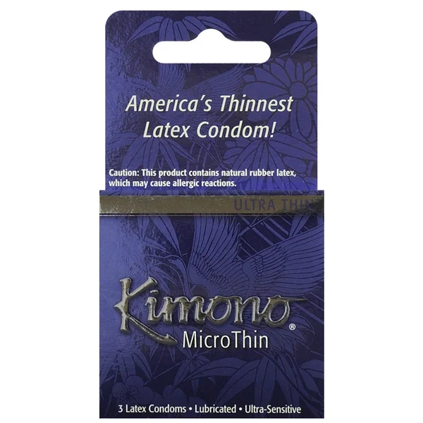 Kimono Micro Thin Condom - Box of 3 — image 3 of 4