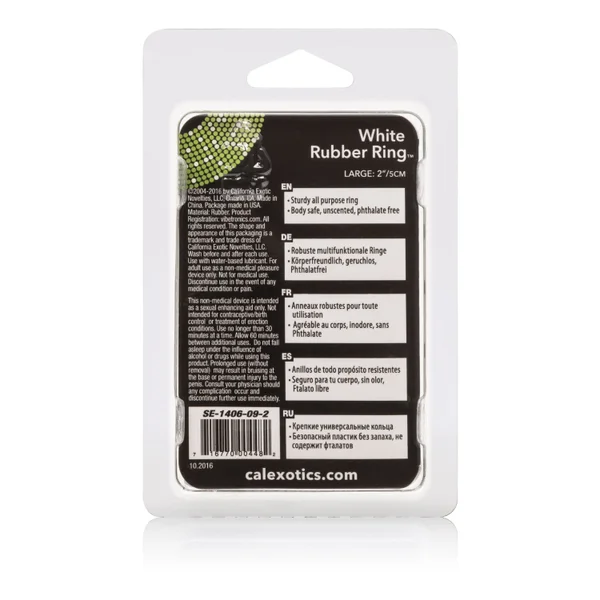 Rubber Ring - Large - White — image 6 of 7