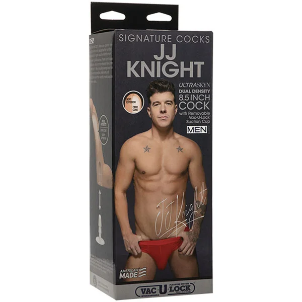 Signature Cocks - Jj Knight 8.5 Inch Ultraskyn  Cock With Removable Vac-U-Lock Suction Cup — image 4 of 6