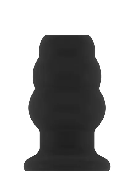 Sono No.50 - Medium Hollow Tunnel Butt Plug - 4 Inch - Black — image 9 of 12