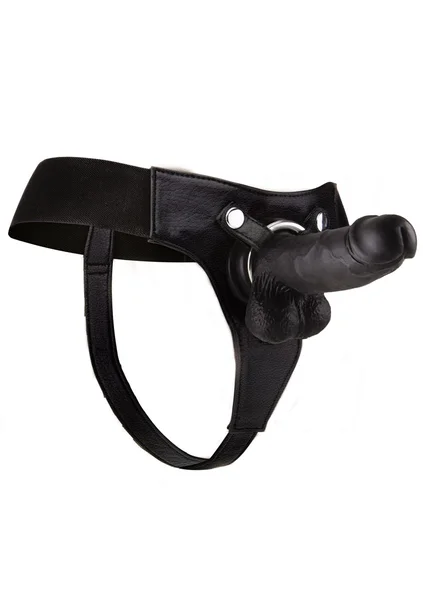 Realistic - 8 Inch - Strap-On - Black — image 12 of 13