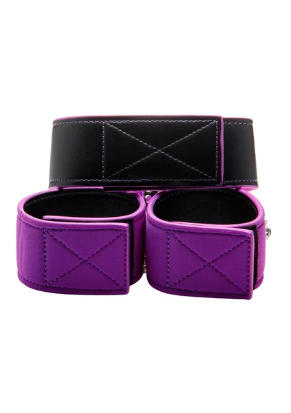 Reversible Collar and Wrist Cuffs - Purple — image 10 of 12