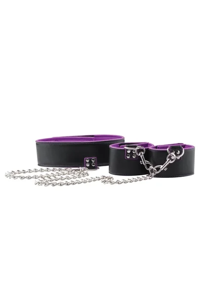 Reversible Collar and Wrist Cuffs - Purple — image 12 of 12