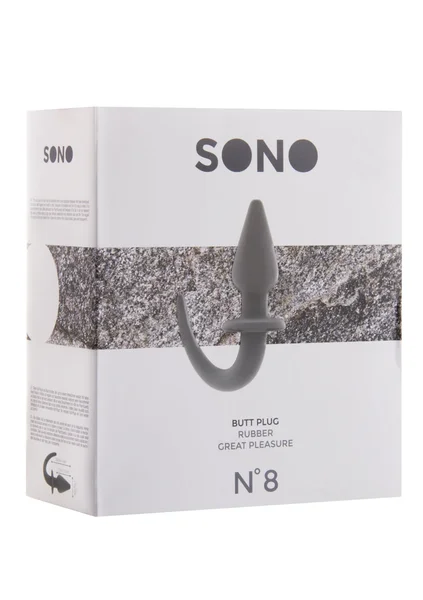 Sono No.8 - Butt Plug - 4 Inch - Grey — image 6 of 6