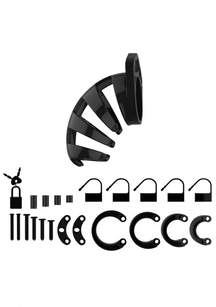 Model 02 - Chastity - 3.5" - Cock Cage - Black — image 7 of 8