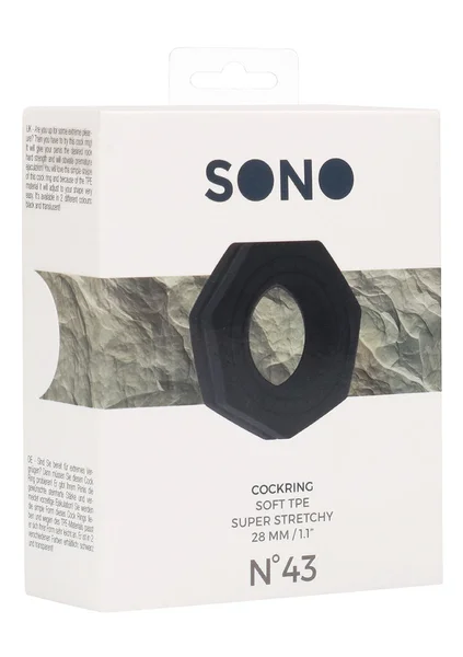 Sono No.43 - Cockring - Black — image 8 of 9