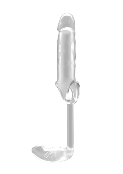 Sono No.34 - Stretchy Penis Exten and Plug - Translucent — image 5 of 7