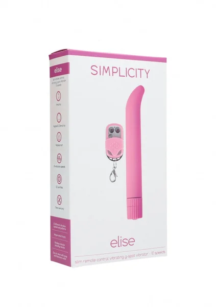 ELISE slim remote control vibrating g-spot vibrator - Pink — image 6 of 6