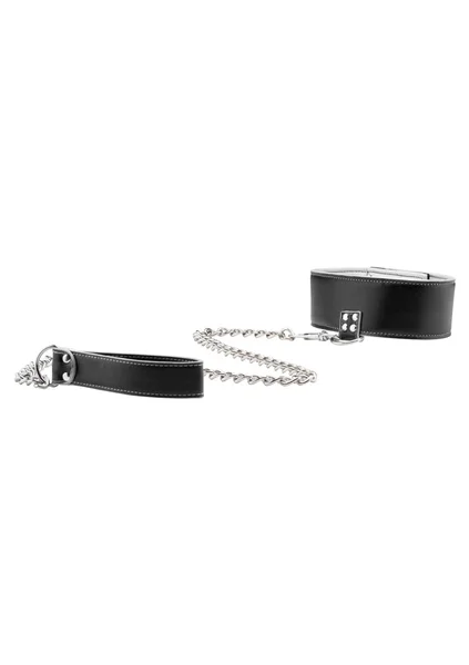 Reversible Collar with Leash - White — image 11 of 12