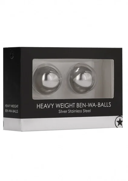 Heavy Weight Ben-Wa-Balls - Silver — image 6 of 6