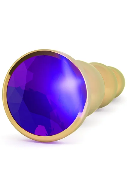 Rich R3 - Gold Plug - 4.8 Inch - Purple Sapphire — image 6 of 6